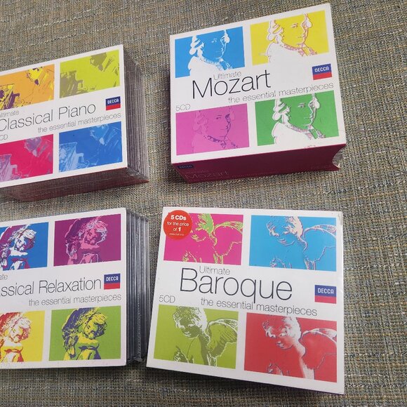 DECCA Ultimate Classical Music 6 LOT CD Set 5 CDS Rachmaninov Piano Opera - Picture 4 of 8